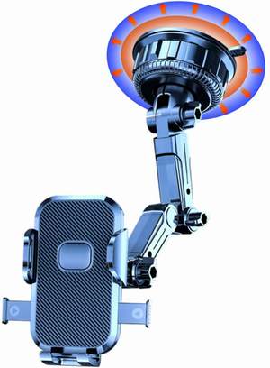 Подставка для сотки на присоске телескопическая, зажим XPT11