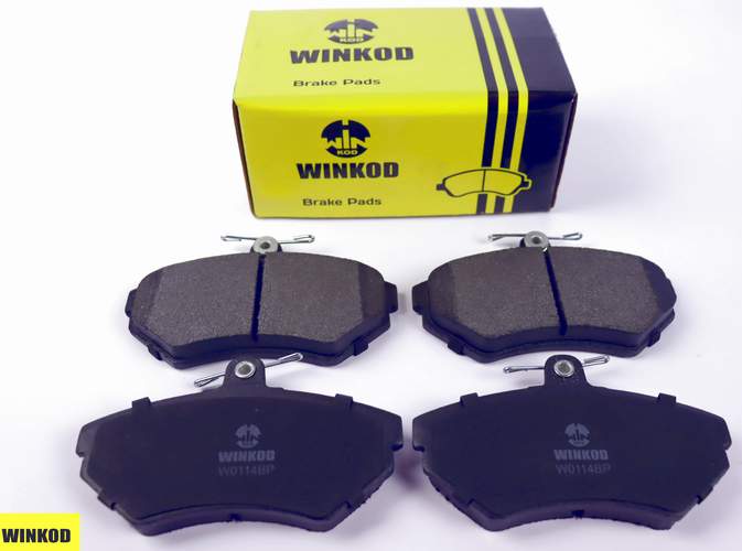 Колодки передние AD C3, AD-80B4, VW PAS B3/B4, Golf-2-3 1.6-1.8-2.0 (без датчика) W0114BP