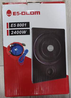 Буфер плоский под сиденье 8`` 120W V-US80 390x130x310мм