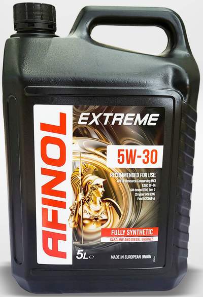 AFINOL Extreme 5W30 SP 5L (ILSAC GF-6A, GM dexos Gen2, Chrysler MS 6395, Ford M2c946-A)