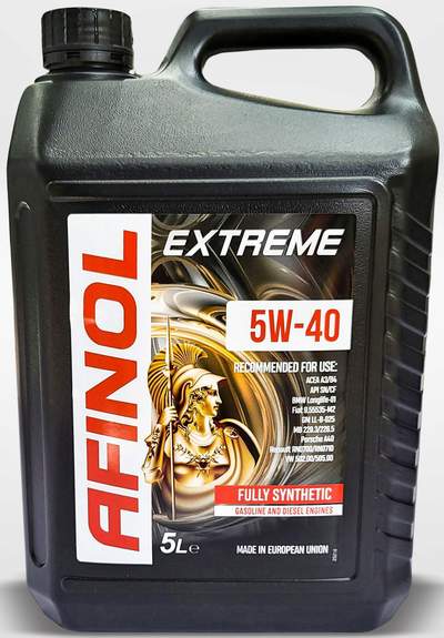 AFINOL Extreme 5W40 SN/CF 5L (A3/B4 MB229.3/226.5 VW502.00/505.00)