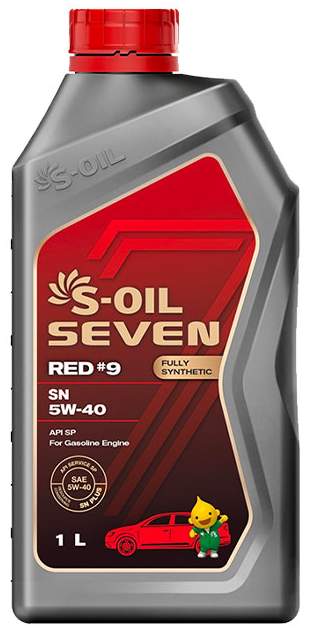 S-OIL SEVEN RED#9 5W40 SN/CF 1L