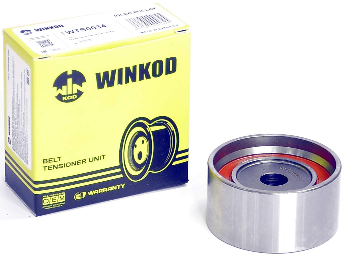 Ролик обводной ГРМ Toyota Camry 10/20 2.0-2.2, Carina E 92-97, Avensis 2.0 97-00, Rav4 2.0 94-00, Picnic 2.0 94-01 дв.5S/3S; Suzuki Grand Vitara 98-, Vitara 96-98 2.0-2.2