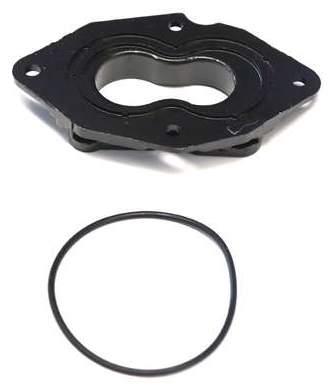 Подушка карбюратора 4 отверст. AD-VW (AD-80 4цил) алюминиевая