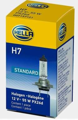 Лампа HELLA H7 12V 55W