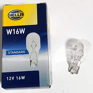 Лампа HELLA груша T15 W16W 12V16W W2.1x9.5d 921