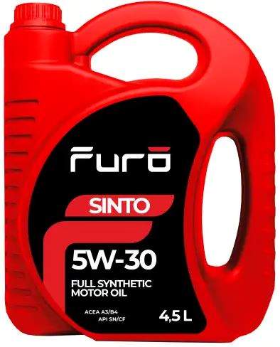 FURO Sinto 5W30 SN/CF 4.5L (A3/B4, MB 229.5, VW 502.00/505.00)