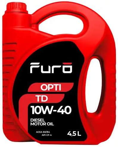 FURO OPTI TD 10W40 CF-4 4.5L (B3/B4, МВ229.1, VW501.01/505.00)