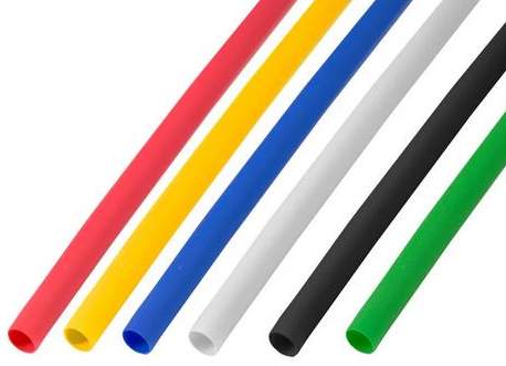 Кембрики термоусадочные ТТУ D=6/3мм цветные 1м