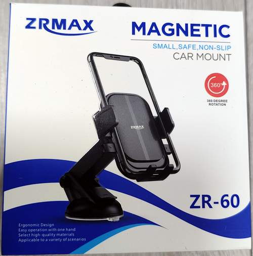 Подставка для сотки на присоске, на магните телескопический ZRMAX ZR-60