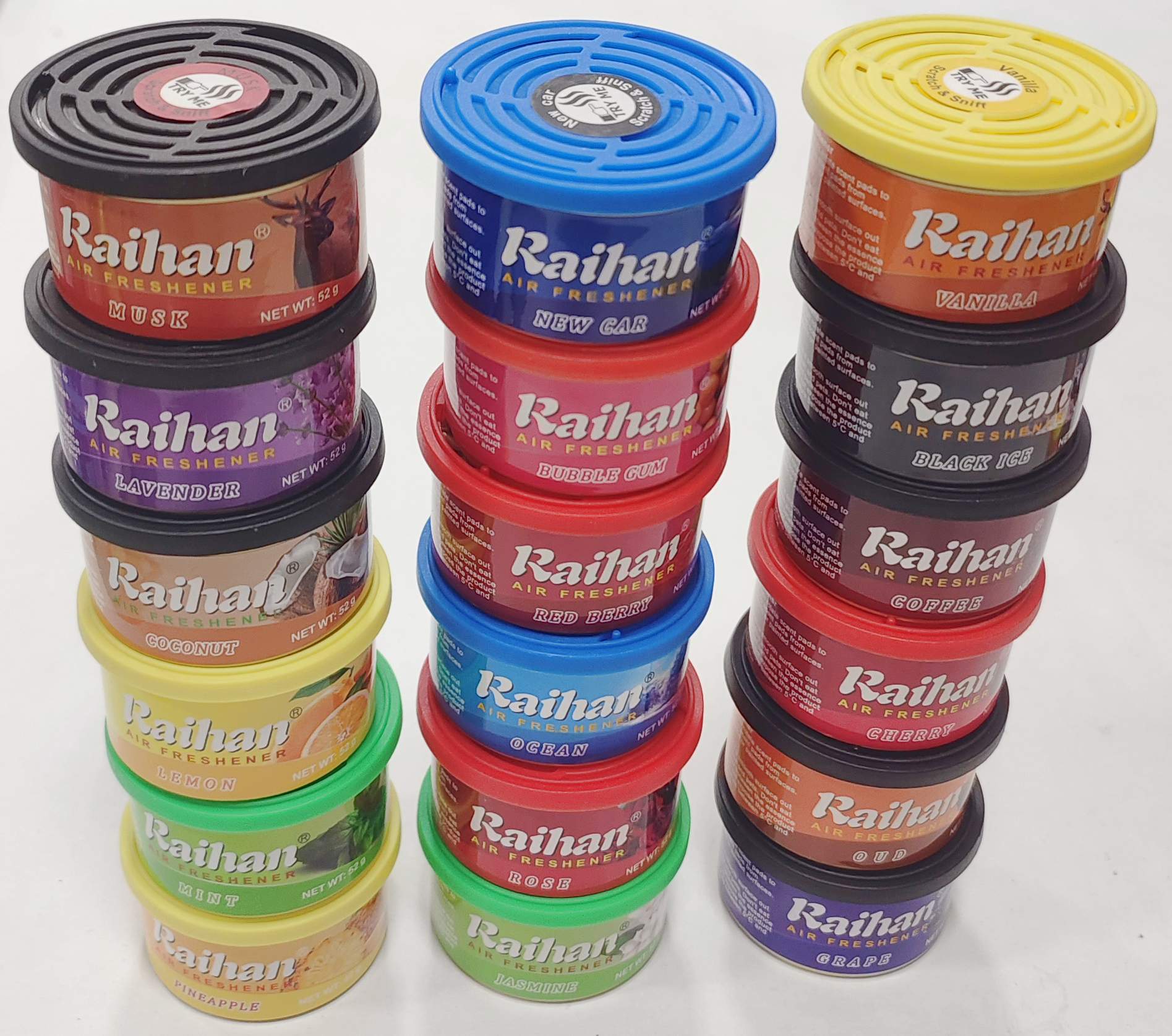 Ароматизатор консерва RAIHAN 52гр. (ассорти)