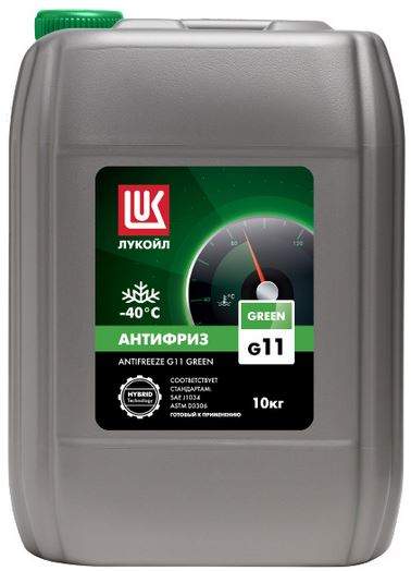 Антифриз зеленый 10кг (ЛУКОЙЛ)