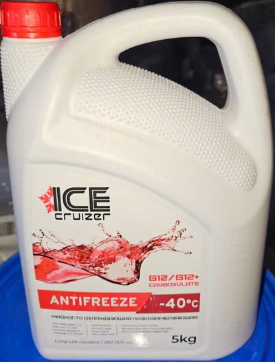Антифриз красный 5кг (ICE Cruiser-40 G12/G12+ Carboxilate)