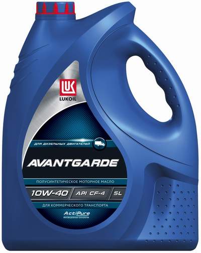 ЛУКОЙЛ - АВАНГАРД 10W40 CF-4/SG (бензин+дизель) 5L