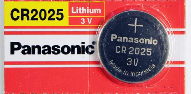 Батарейка плоская CR-2025 3V PANASONIC
