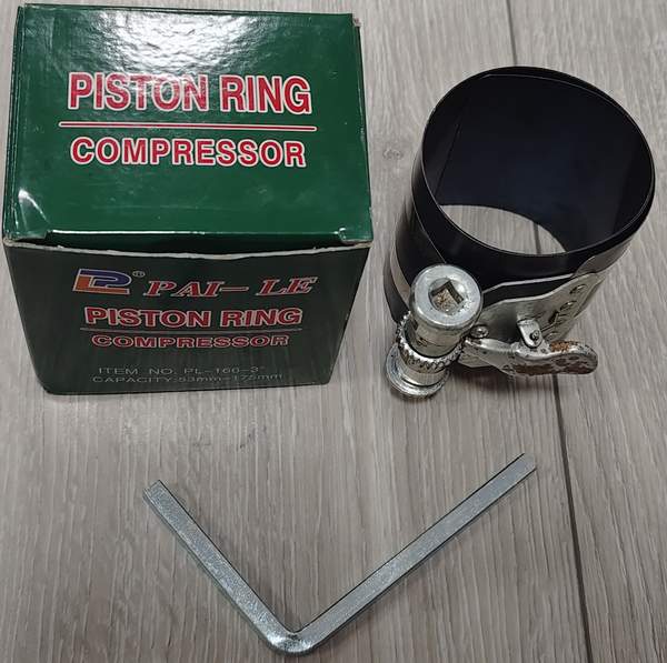 Стяжка-оправка поршневых колец 3`` 53-175, высота 8см, мал.