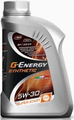 G-Energy Super Start 5W30 SP/C2/C3 1L (WV50501/50500, BMW LL-04, MB229.52/229.51/229.31, IVECO 18-1811SC1)
