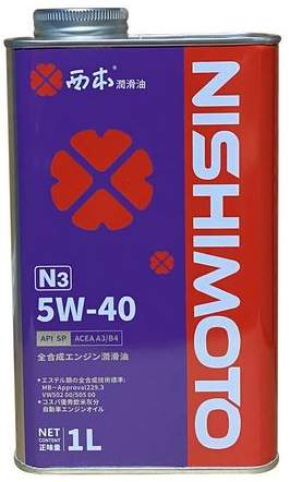 NISHIMOTO N5 5W40 SP 1L