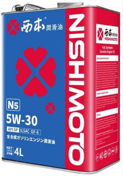 NISHIMOTO N5 5W30 SP/GF-6 4L