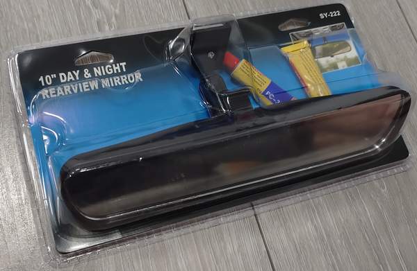 Зеркало заднего вида внутренее на лобовое стекло на клей 9673