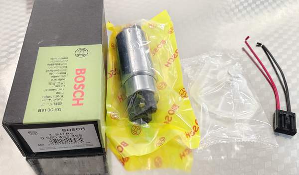 Бензонасос электрический JAPAN CARS 23220-50280 (бол.фишка, с сеткой)