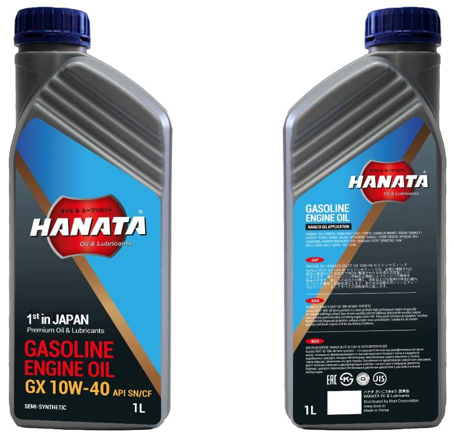 HANATA GX 10W40 SN/CF Semi-synthetic 1L