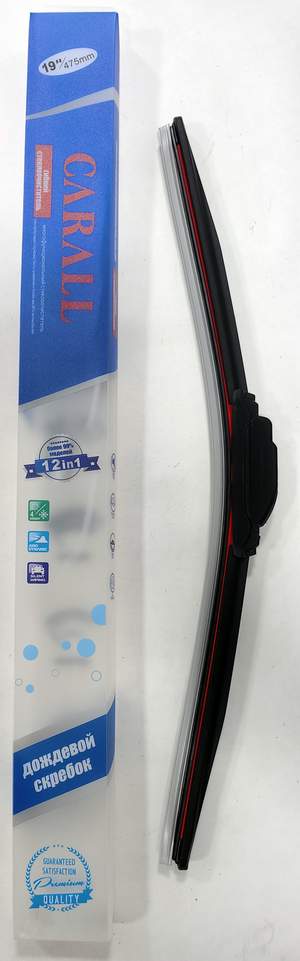 Щетка стеклоочистителя бескаркасная - дворник CARALL-S708 475mm/19
