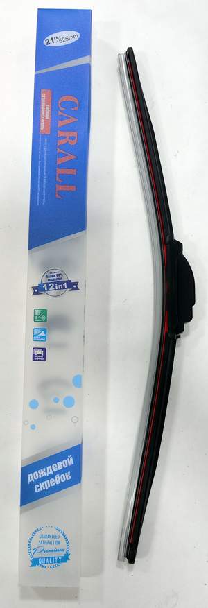 Щетка стеклоочистителя бескаркасная - дворник CARALL-S708 525mm/21
