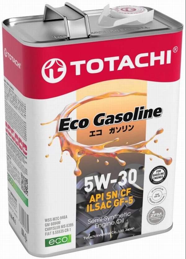 TOTACHI DENTO ECO GASOLINE 5W30 SN/CF A3/B4 4L