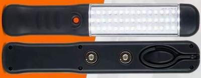 Лампа переносная аккумуляторная LED 6000mAh, 4-5 часов, магнит, крюк, зарядка USB, режимы освещения