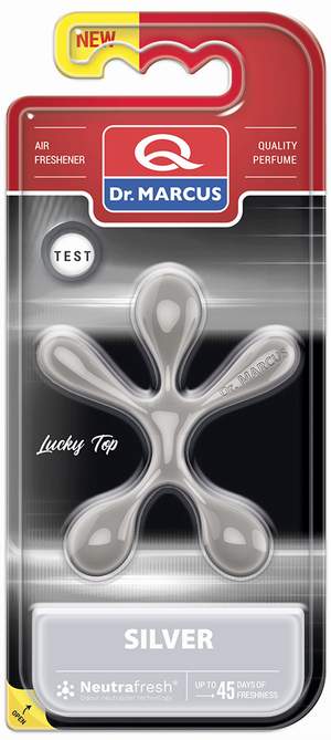 Ароматизатор Dr.Marcus Lucky Top человечек SILVER