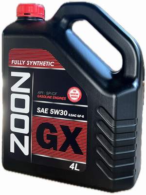 ZOON GX Fully Synthetic 5W30 SP/CF 4L