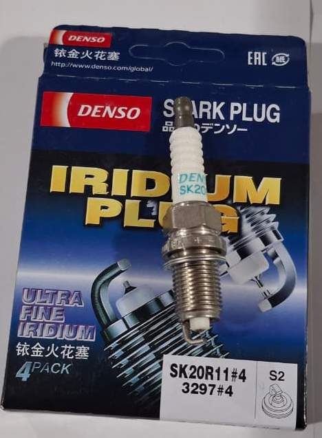Свеча DENSO 16/1к SK20R11 IRIDIUM (обычная резьба) Toyota Camry 30 2.4-3.0, 40 2.0-2.4, Corolla 120 1.8, Land Cruiser 100/200 4.7, RAV4 2.0 >00, Previa 2.4 00-06, Avensis 2.0 01-09, Lexus LX470, RX300 00-08, RX400h, GS400/GS430 97-05