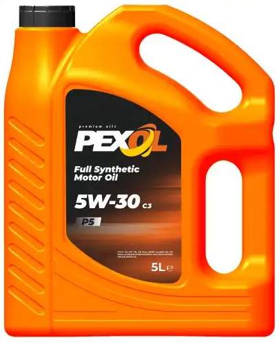 PEXOL P5 5W30 SN/CF 5L (C3, MB 229.51/229.52, VW 505.00/505.01)