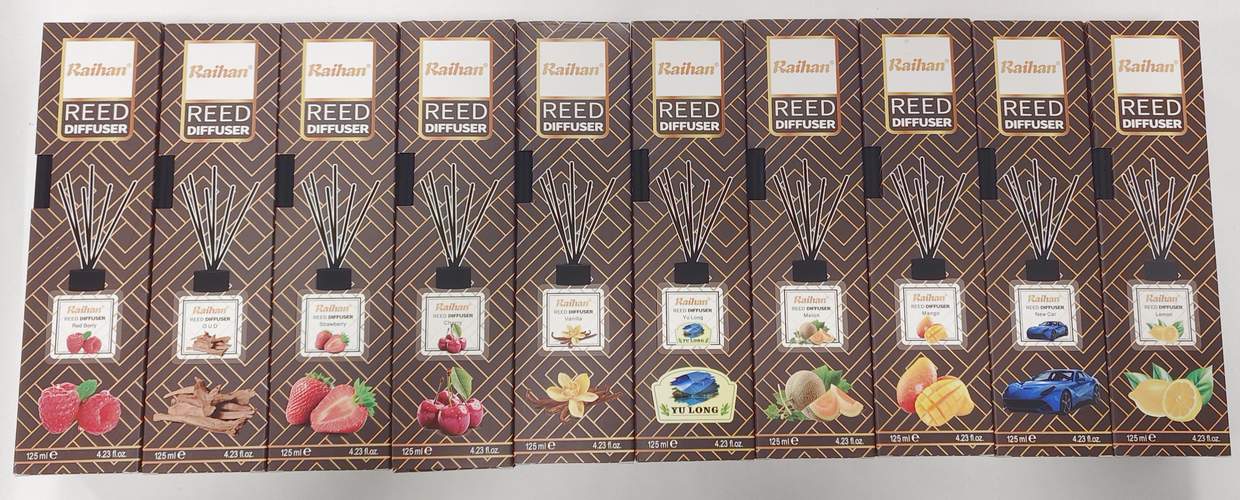 Ароматизатор Seanfeel X бутылёк с деревянными палочками (ассорти)