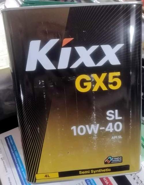KIXX GX5 10W40 SL 4L (металл.канистра)