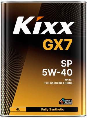 KIXX GX7 5W40 SP 4L (металл.канистра)