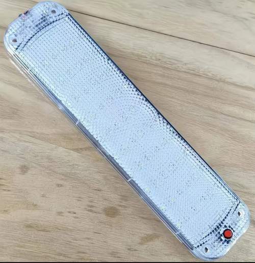 Лампа для освещения салона COB-LED 12V с выключателем, на скотче, с плафоном