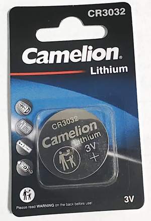 Батарейка плоская CR-3032 3V CAMELION B1