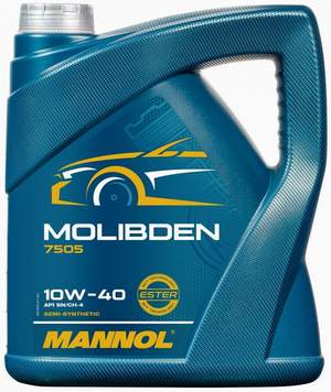 MANNOL 7505 Molibden 10W40 SL/CF-4 4L