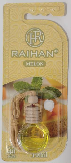Ароматизатор RAIHAN флакончик RH-043 40days 10мл MELON (блистер штучно)