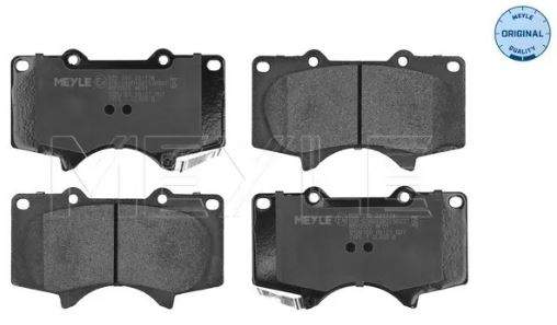 Колодки передние Toyota Land Cruiser Prado 120/150 3.0D-4.0 02-10; 4Runner/Surf 02-09; Hilux III; FJ-Cruiser GSJ10/15; Sequoia 4.7 00-07; Lexus LX/GX460/470 02-09; MMC Pajero/Montero IV 3.2TD, 3.8V6 6G75