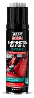 Сухая химчистка пенная щетка-крышка (аэрозоль) 650 мл. AVS AVK-048