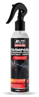 Полироль для приборной панели глянцевый (триггер) 250 мл. Яблоко AVS AVK-612