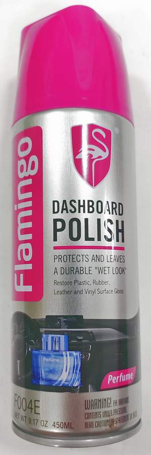Полироль панели FLAMINGO F004E Dashboard Polish 450мл - Perfume (спрэй)