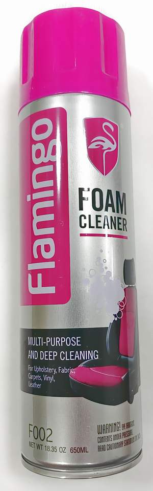 Химчистка салона FLAMINGO F002 Foam Cleaner 650мл (пена)