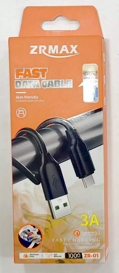 Кабель USB-Type-C гелевый 3A ZRMAX ZR-01