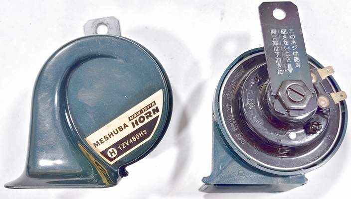 Сигнал MESHUBA HORN MBW-2E11B 12V 480Hz (к-т 2шт)