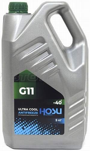Антифриз зеленый 5кг (HOSU ULTRA COOL G12 -40)