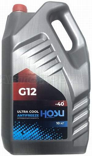 Антифриз красный 10кг (HOSU ULTRA COOL G11 -40)